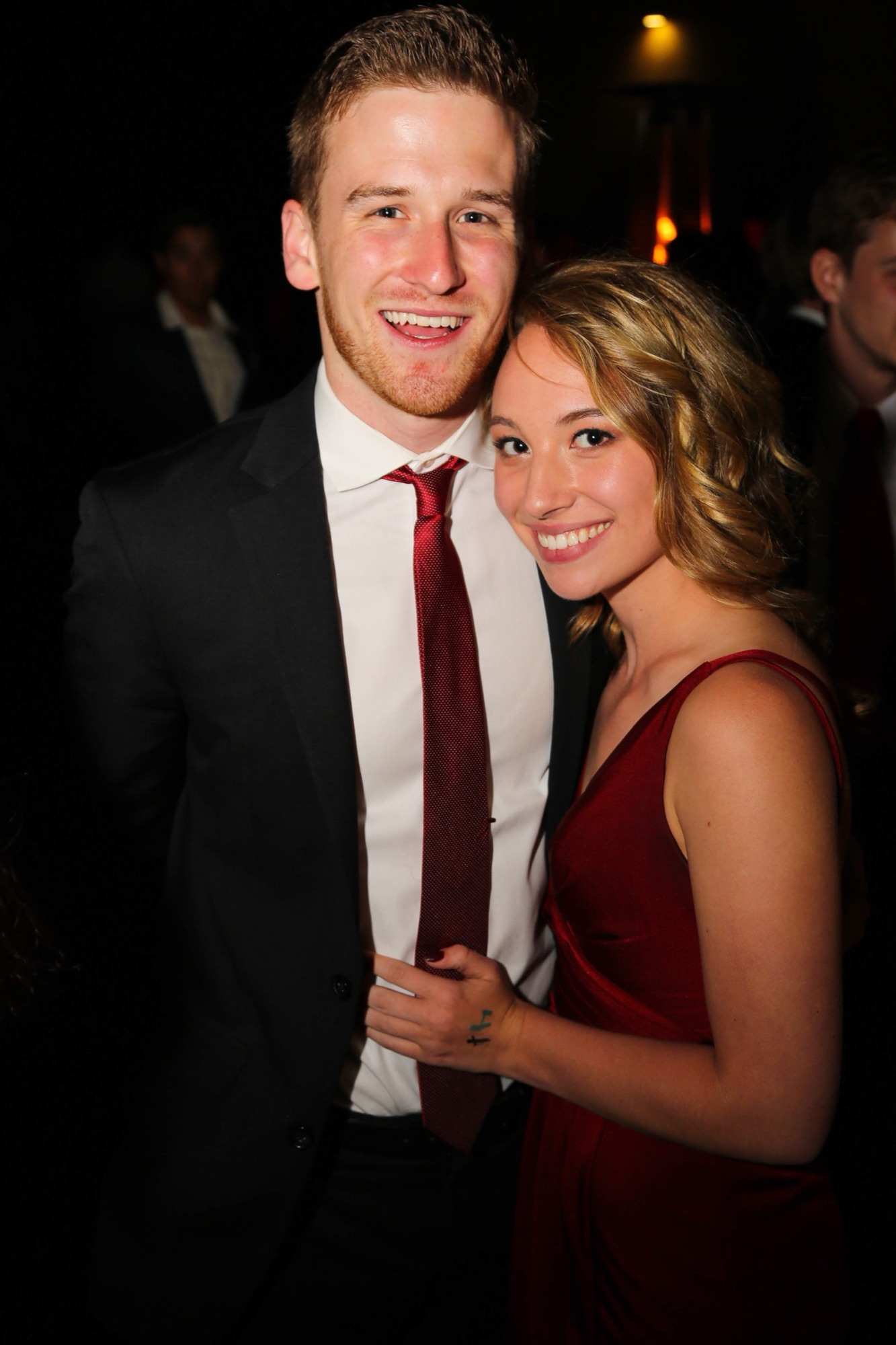 Elena and Ryan on the night they met, April 2017
